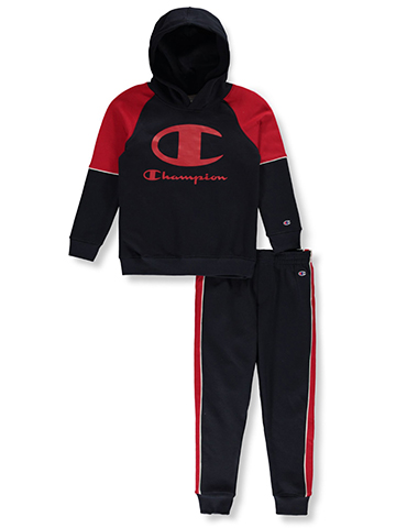 Champion Boys' 2-Piece Varsity Joggers Set Outfit - CookiesKids.com