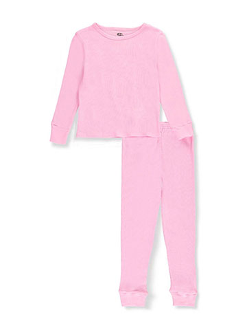 Ice2O Little Girls' 2-Piece Thermal Long Underwear Set (Sizes 4 – 6X) - CookiesKids.com