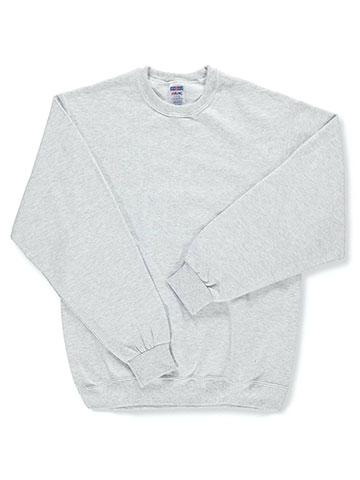 Jerzees Men's Basic Fleece Sweatshirt (Adult Sizes S – XL) - CookiesKids.com