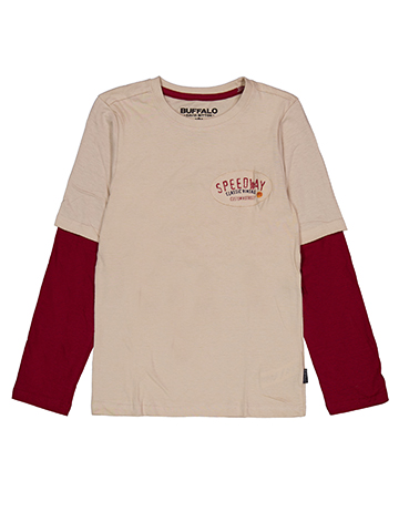 Buffalo Boys' Speedway Vintage Long-Sleeve Graphic Tee - CookiesKids.com