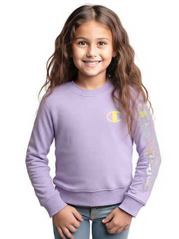 Champion Girls' Fleece Sweatshirt - CookiesKids.com