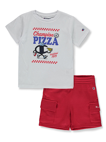 Champion Boys' 2-Piece Shorts Set Outfit - CookiesKids.com