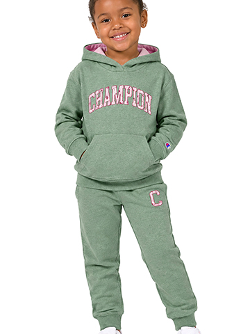 Champion Girls' Hoodie and Sweatpants Set - CookiesKids.com