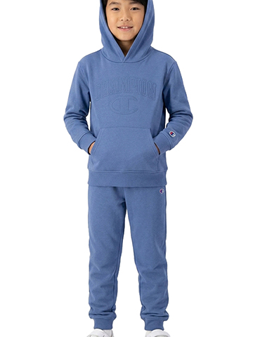 Champion Boys' Embossed Pull-On Hoodie and Jogger Set - CookiesKids.com