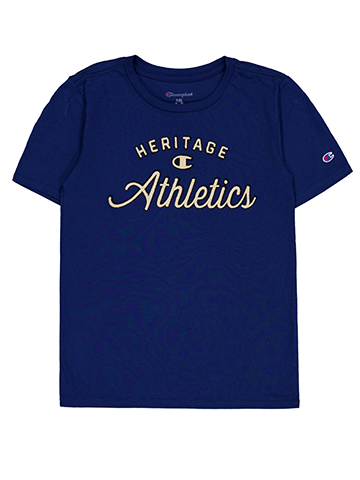 Champion Boys' Heritage Athletics Short Sleeve Tee - CookiesKids.com