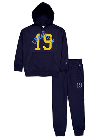 Champion Boys' Oversized Hoodie and Jogger Set - CookiesKids.com