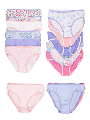 Stylish Girl 14-Pack Panties Set - CookiesKids.com
