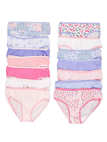 Stylish Girl 14-Pack Panties Set - CookiesKids.com