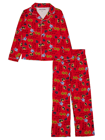 True Religion Boys' Pajama Set with Printed Collar Shirt - CookiesKids.com