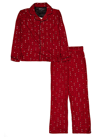 True Religion Boys' 2-Piece Logo Print Pajama Jacket Set - CookiesKids.com
