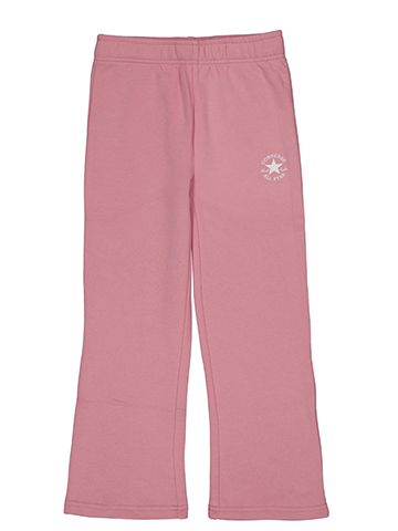 Converse Girls' Chuck Taylor All Star Patch Wide-Leg Flared Pants - CookiesKids.com