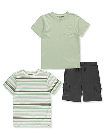 Free Planet Boys' 3-Piece Shorts Set Outfit - CookiesKids.com