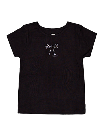 DKNY Girls' Gem Bow T-Shirt - CookiesKids.com