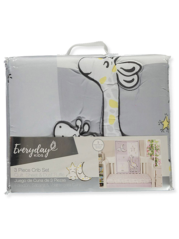 Everyday Kids 3-Piece Moon Crib Set - CookiesKids.com