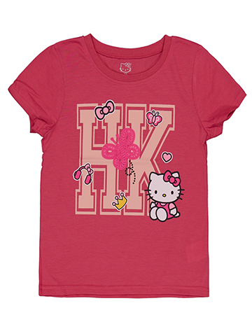 Hello Kitty Girls' Short Sleeve 