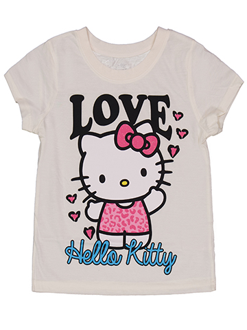 Hello Kitty Girls' Short Sleeve 