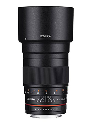 Rokinon 135mm F2.0 ED UMC Telephoto Lens for Nikon Digital SLR Cameras - CookiesKids.com