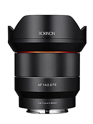 Rokinon 14mm F2.8 Full Frame Auto Focus Lens for Sony E-Mount, Black (IO14AF-E) - CookiesKids.com