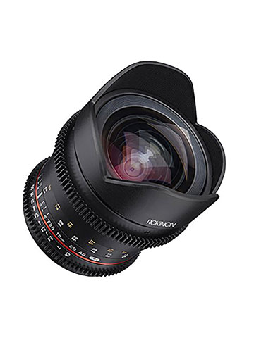 Rokinon 16mm T/2.6 Full Frame Cine Wide Angle Lens for Sony E-Mount, Black (FFDS16M-NEX) - CookiesKids.com