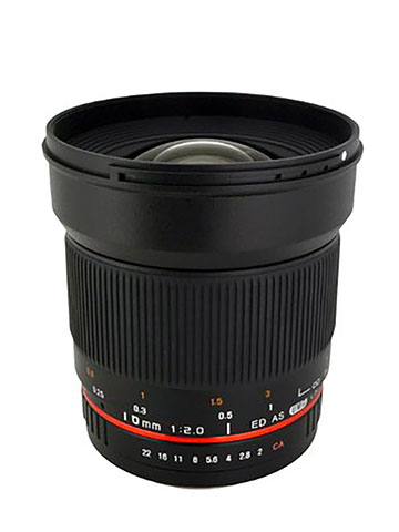 Rokinon 16M-P 16mm f/2.0 Aspherical Wide Angle Lens for Pentax KAF Cameras - CookiesKids.com