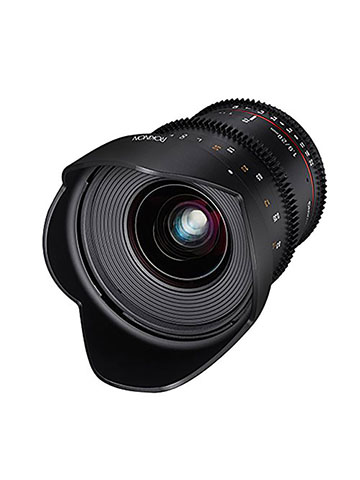 Rokinon 20mm T1.9 Cine DS AS ED UMC Wide Angle Cine Lens for Micro Four Thirds Mount - CookiesKids.com