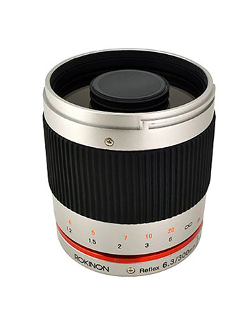 Rokinon 300M-FX-S 300mm F6.3 Mirror Lens for Fuji X Mirrorless Interchangeable Lens Cameras - CookiesKids.com
