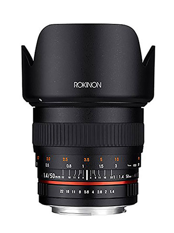 Rokinon 50mm F1.4 Lens for Canon EF Digital SLR - CookiesKids.com