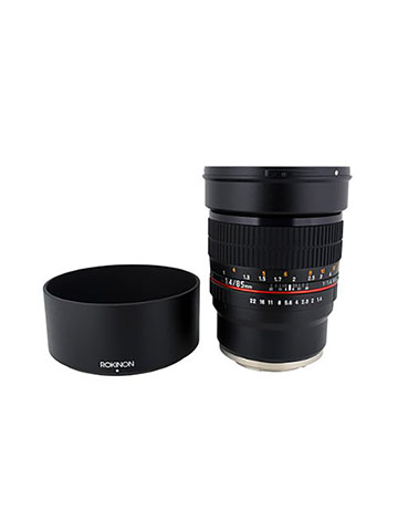 Rokinon 85M-FX 85mm F1.4 Ultra Wide Fixed Lens for Fujifilm X-Mount Cameras - CookiesKids.com