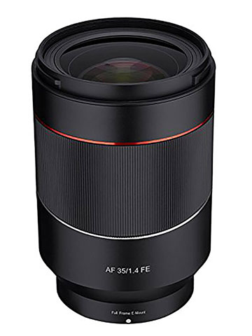 Rokinon AF 35mm f/1.4 Auto Focus Wide Angle Full Frame Lens for Sony FE Mount, Black (IO3514-E) - CookiesKids.com