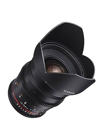 Rokinon Cine DS DS24M-MFT 24mm T1.5 ED AS IF UMC Full Frame Cine Wide Angle Lens for Olympus and Pan - CookiesKids.com