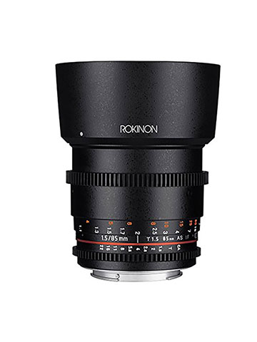 Rokinon Cine DS DS85M-C 85mm T1.5 AS IF UMC Full Frame Cine Lens for Canon EF - CookiesKids.com