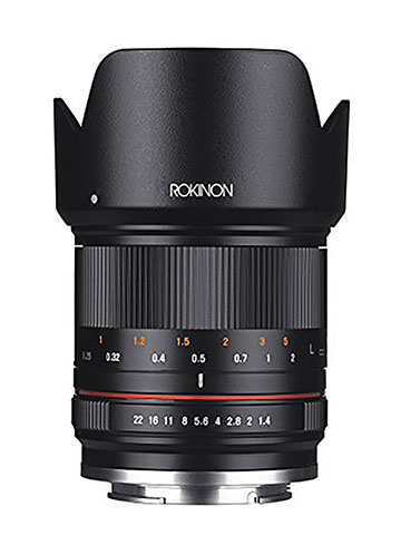 Rokinon RK21M-M 21mm F1.4 ED AS UMC High Speed Wide Angle Lens for Canon (Black) - CookiesKids.com