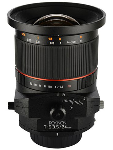Rokinon TSL24M-N 24mm f/3.5 Tilt Shift Lens for Nikon - CookiesKids.com