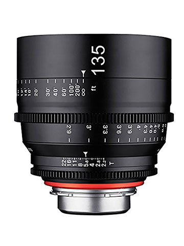 Rokinon Xeen 135mm T2.2 Professional Cine Lens for Canon EF Mount - Canon EF - CookiesKids.com