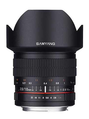 Samyang 10mm F2.8 ED AS NCS CS Ultra Wide Angle Lens for Nikon Digital SLR Cameras with AE Chip for - CookiesKids.com