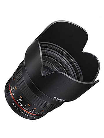 Rokinon 50mm F1.4, Manual Focus Lens for Pentax K Mount, 6 Groups - CookiesKids.com