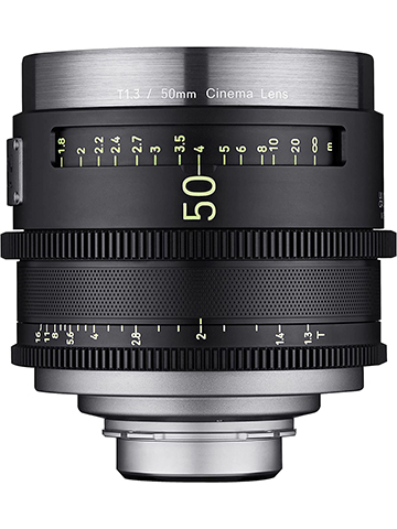 Rokinon XEEN Meister 50mm T1.3 Professional Cinema Lens for Canon EF (ZM50-C) - CookiesKids.com