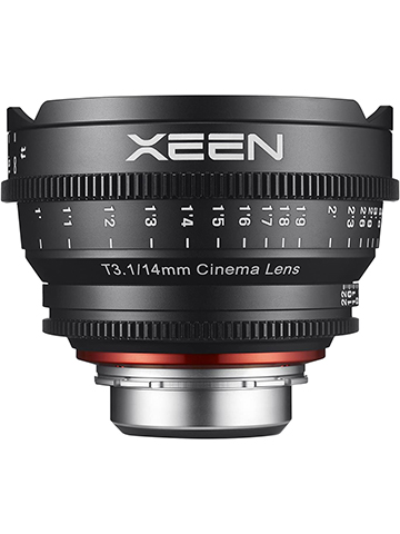 Rokinon Xeen XN14-N 14mm T3.1 Professional Cine Lens for Nikon (Black) - CookiesKids.com