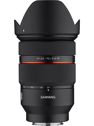 Samyang AF 24-70mm f/2.8 Auto Focus Full Frame Zoom Lens for Sony E (SYIO2470AFZ-E) - CookiesKids.com