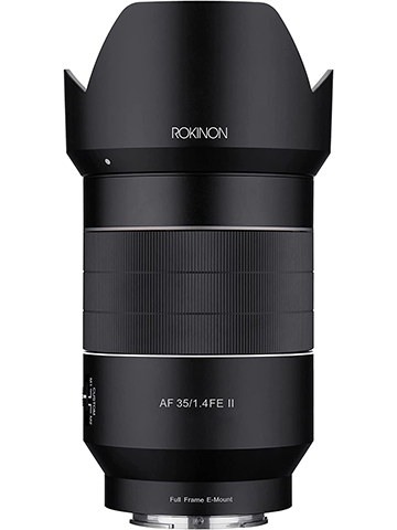 Rokinon 35mm F1.4 AF Series II Full Frame Wide Angle Auto Focus Lens for Sony E (IO35SE2-E) - CookiesKids.com