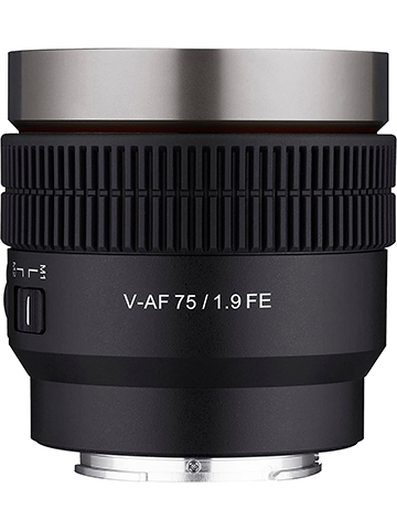Rokinon 75mm T1.9 Full Frame Cine Auto Focus Lens for Sony E (CAF75-NEX) - CookiesKids.com