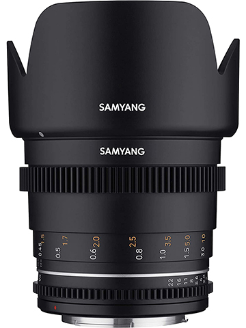 Samyang 50mm T1.5 High Speed Full Frame VDSLR MK2 Cine Lens for Canon RF SYDSX50-RF - CookiesKids.com