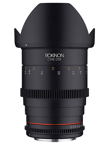 Rokinon 35mm T1.5 High Speed Wide Angle Cine DSX Lens for Canon RF - CookiesKids.com