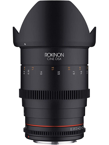 Rokinon 35mm T1.5 High Speed Wide Angle Cine DSX Lens for MFT - CookiesKids.com