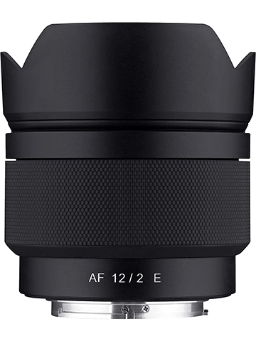 Samyang 12mm F2.0 AF Ultra Wide Angle Auto Focus Lens for Sony E Mount (SYIO12AF-E) - CookiesKids.com