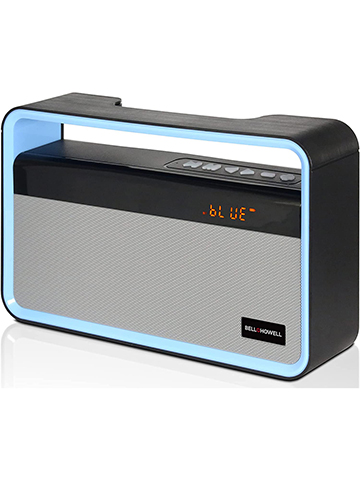 Bell + Howell BH75TWS True Wireless Stereo Link Neo-Retro Bluetooth Speaker w/Handle - CookiesKids.com
