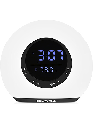 Bell + Howell BH95TWS True Wireless Stereo Link Bedside Clock Bluetooth Speaker - CookiesKids.com