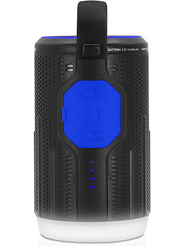 Coleman CBTL20 Portable Waterproof Bluetooth Speaker w/Campsite Lighting & Portable Charger - CookiesKids.com