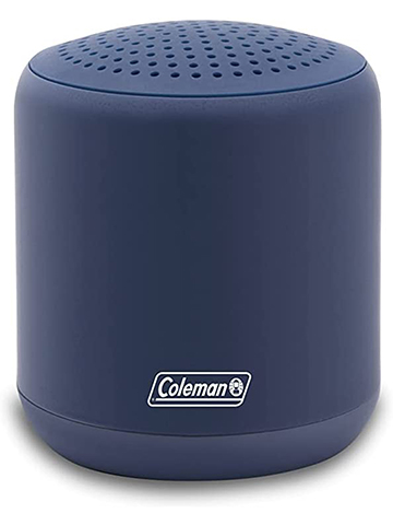 Coleman CBT25 5 Watt Water Resistant Bluetooth Mini Speaker (Navy Blue) - CookiesKids.com