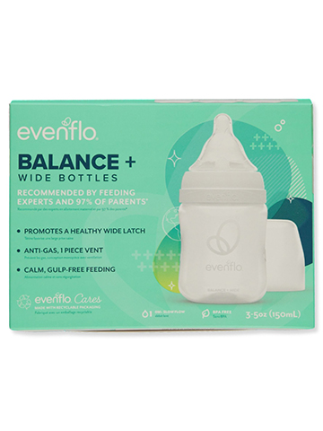 Evenflo Baby 3-Pack 5 Oz. Baby Bottles - CookiesKids.com